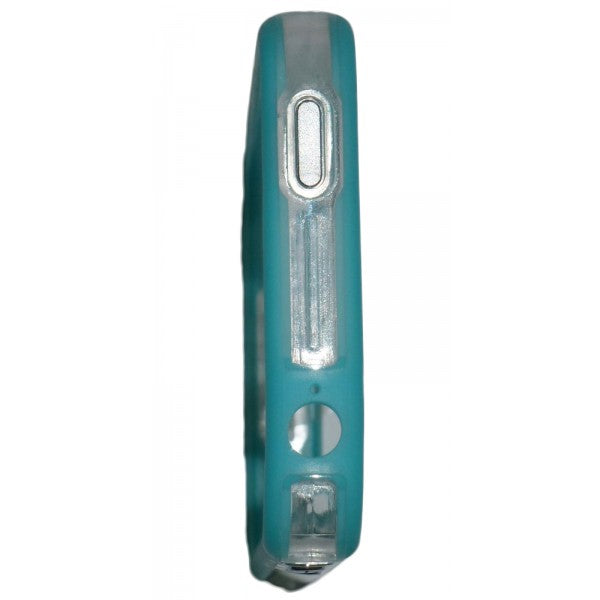 Bumper two-tone blue/transparent for iPhone 4