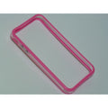 Bumper two-tone pink/transparent for iPhone 4