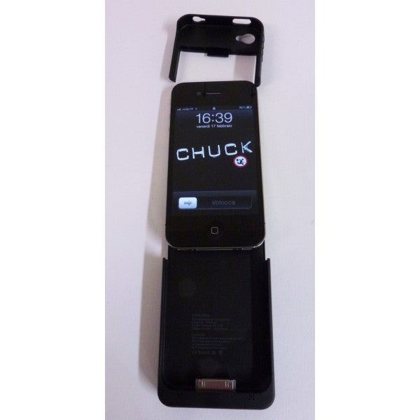 Case Charger for iPhone 4 and 4S - Black