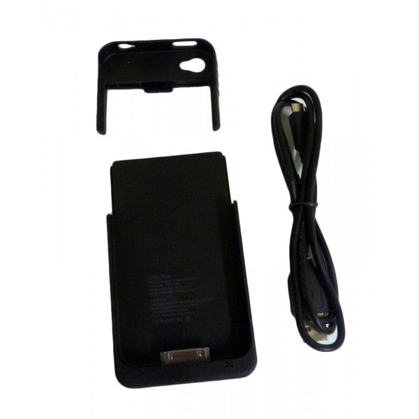 Case Charger for iPhone 4 and 4S - Black