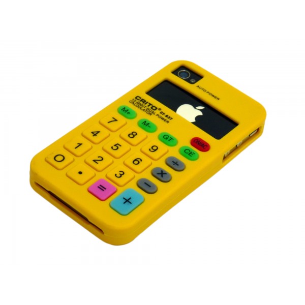 Credit card iPhone 4 and 4s case - Yellow