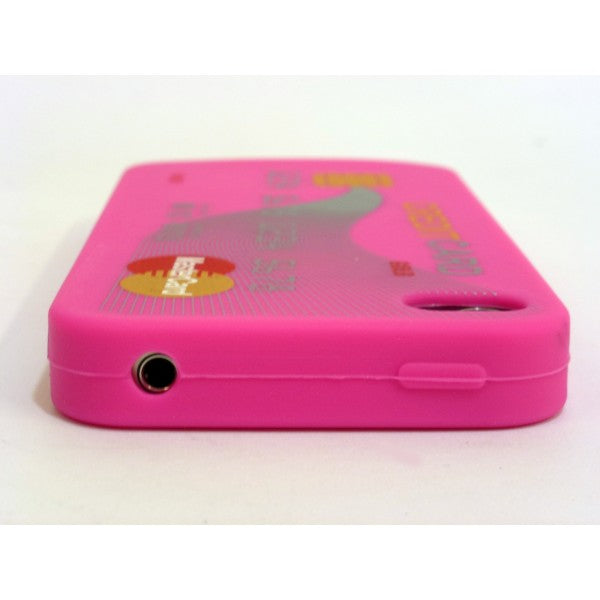 Credit Card Case iPhone 4 and 4S - Pink