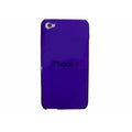Case iPhone 4 and 4S - Transparent Purple