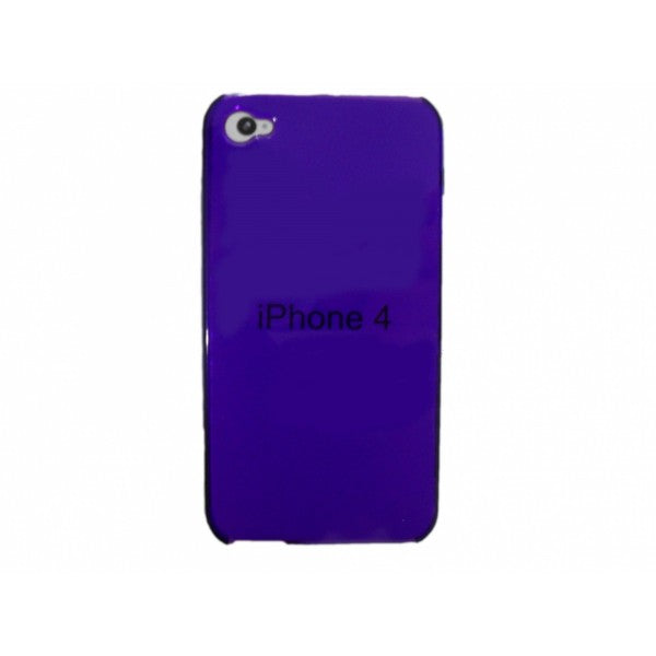 Case iPhone 4 and 4S - Transparent Purple