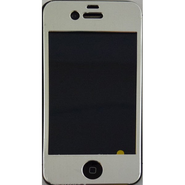 Aluminum Film for iPhone 4 and 4S - Silver