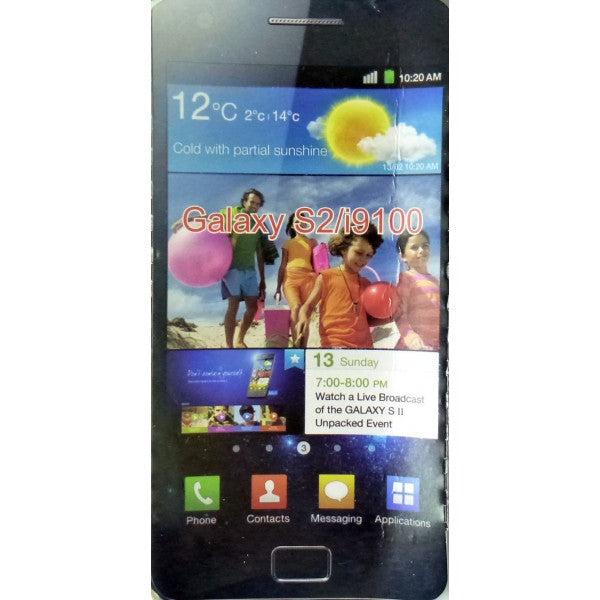 Case for Samsung Galaxy SII i9100 - Black