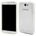 Bumper for Galaxy Note 2 - N7100- White and Transparent