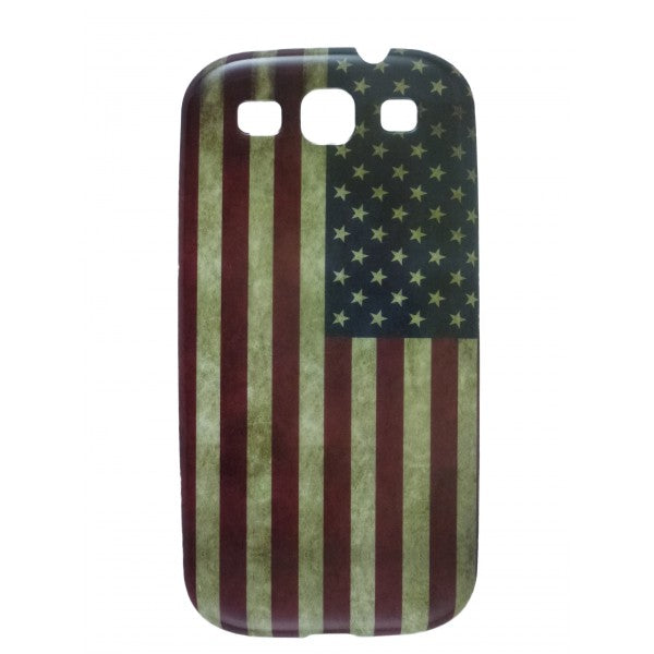 Retro America USA Flag - Case Samsung Galaxy S3 - i9300