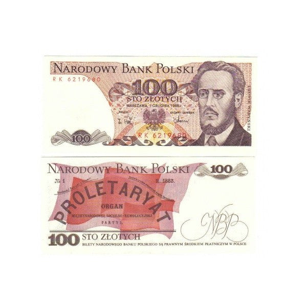 Banknote Fior Di Stampa - 100 ZOTLY - Poland
