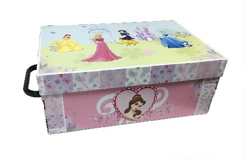 Stock 5 boxes for the mini-box home Princesses Disney-32x23x14cm