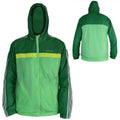 Giubbetto primaverile leggero impermeabile Adidas - Verde - Taglia L