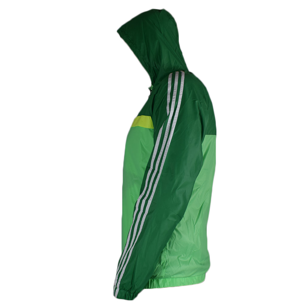 Giubbetto primaverile leggero impermeabile Adidas - Verde - Taglia L