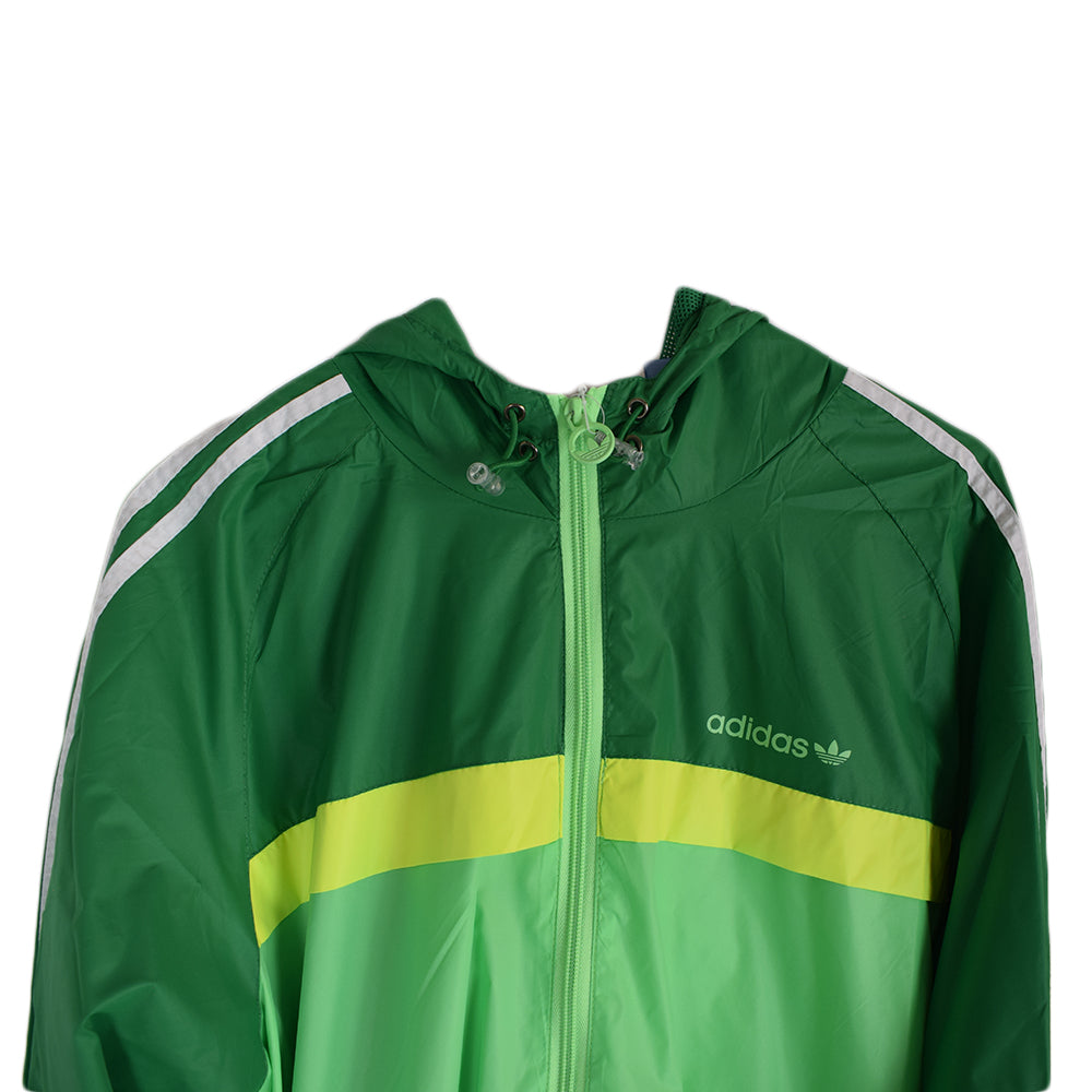 Giubbetto primaverile leggero impermeabile Adidas - Verde - Taglia L