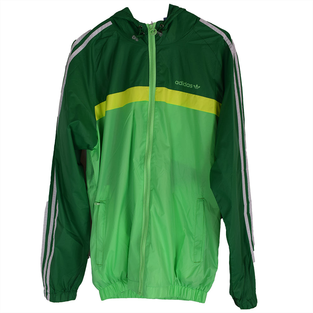Giubbetto primaverile leggero impermeabile Adidas - Verde - Taglia L