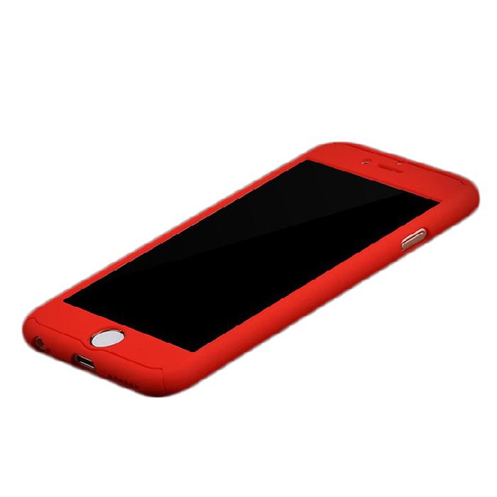 iPhone 6/6s plus total protection case- Micheal Jordan 23 + Free screen film - Red