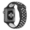 Silicone Sport Strap for Apple Watch Nike+ Black/White 42 mm 142/97mm