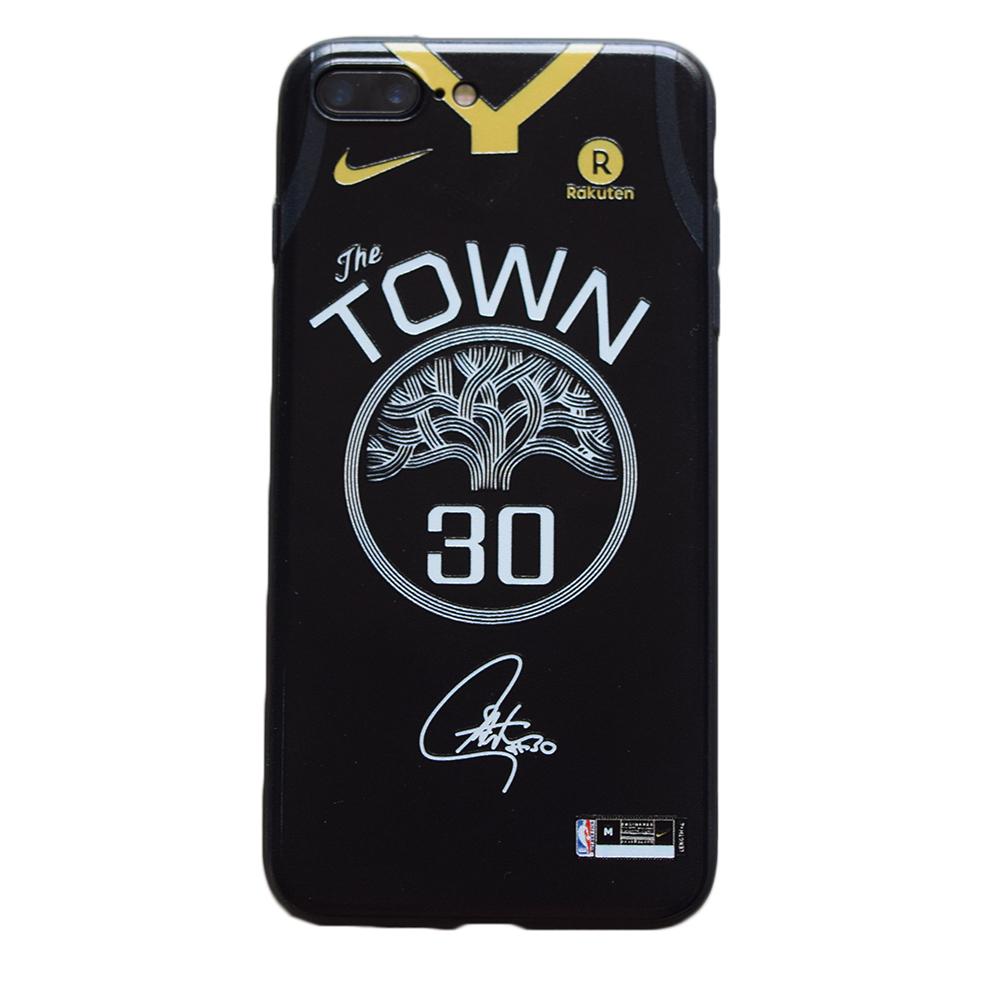 Case Jersey Stephen Curry Golden State iPhone 7 Plus - 8 Plus-Black