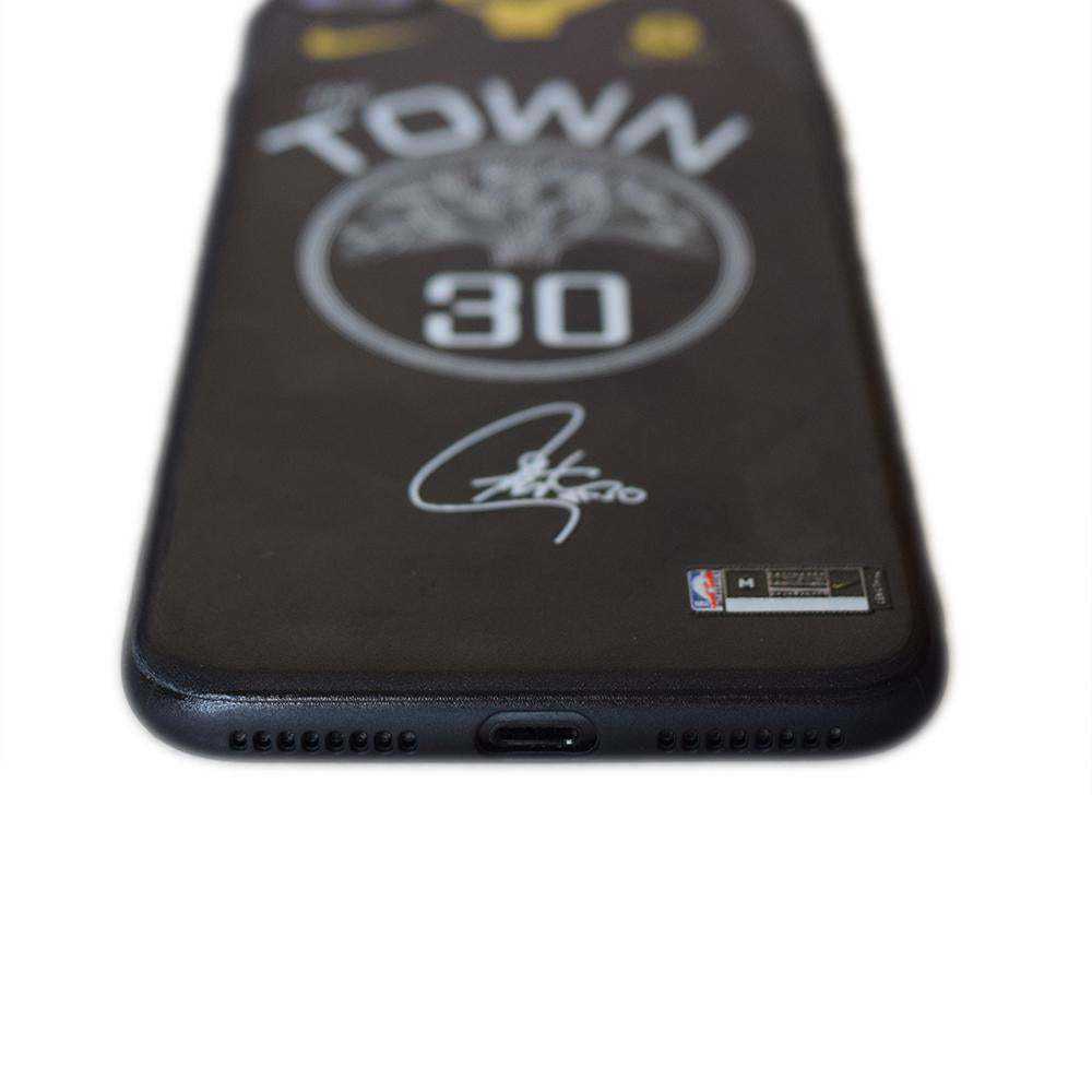 Case Jersey Stephen Curry Golden State iPhone 7 Plus - 8 Plus-Black