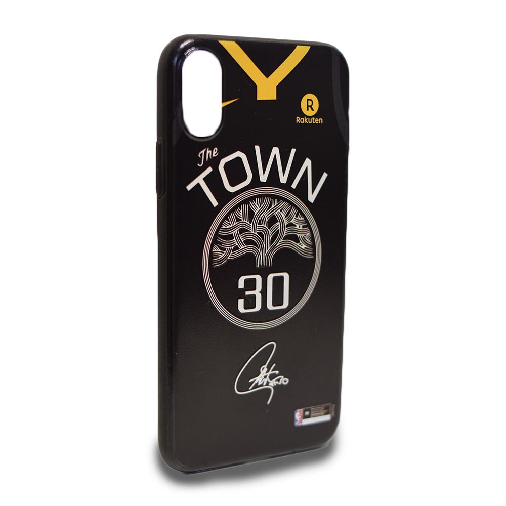 Case Jersey Stephen Curry Golden State Warriors iPhone X and Xs -Black