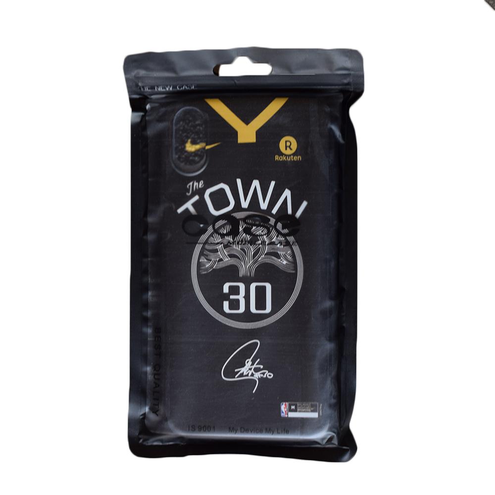Case Jersey Stephen Curry Golden State Warriors iPhone X and Xs -Black