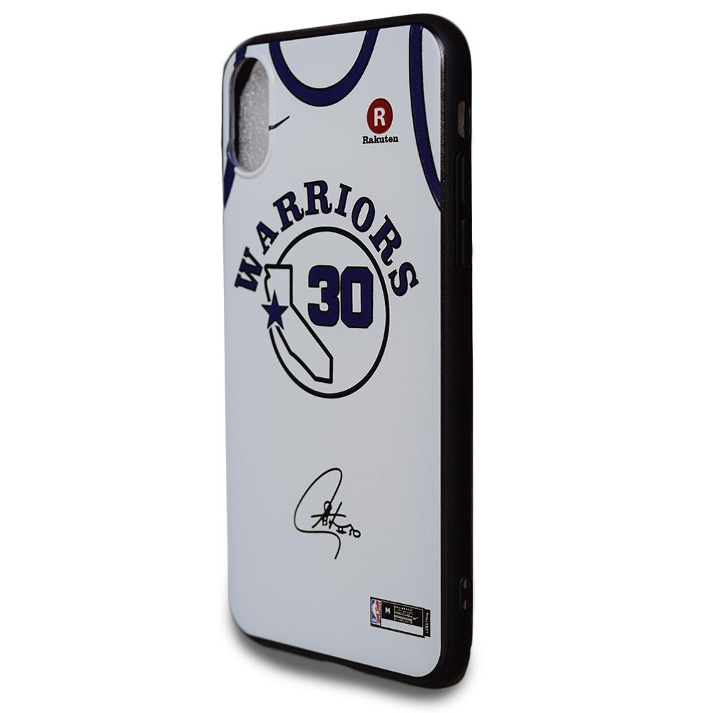 Case Jersey Stephen Curry Golden State Warriors iPhone X and Xs -White