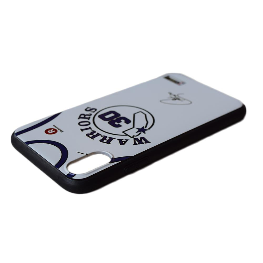 Case Jersey Stephen Curry Golden State Warriors iPhone X and Xs -White