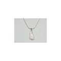 Silver Pendant 925 - With embedded hand a natural pearl