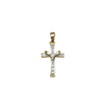 lacquered gold pendant with natural stone