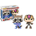 Funko Pop! Mega Man + Rocket - Marvel vs Capcom - Official 10cm 2 pack