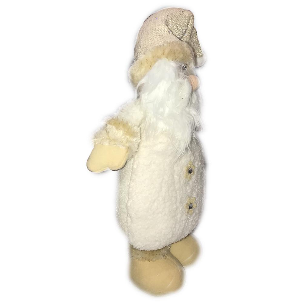 Christmas Decoration Santa Claus White - Indoor 44 cm