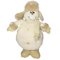 Christmas Decoration White Snowman - Indoor 44 cm