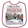La bavaglia per l'arrivo della Pensione,Addio al lavoro joke gift