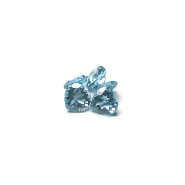 Topazio Blu Naturale - Cut heart
