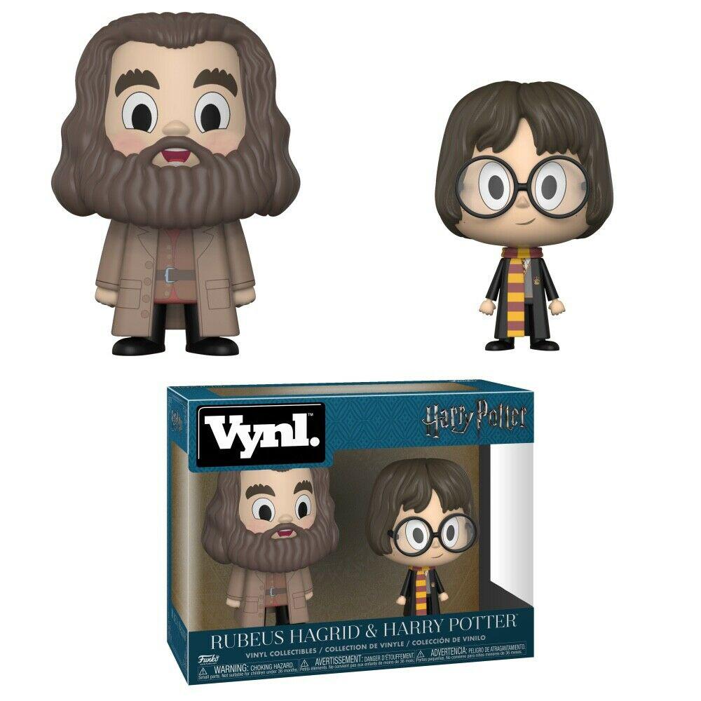 Rubeus Hagrid + Harry Potter Funko Vynl Original - 2 collector's items