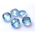 Topazio Blu Naturale - Round Cut
