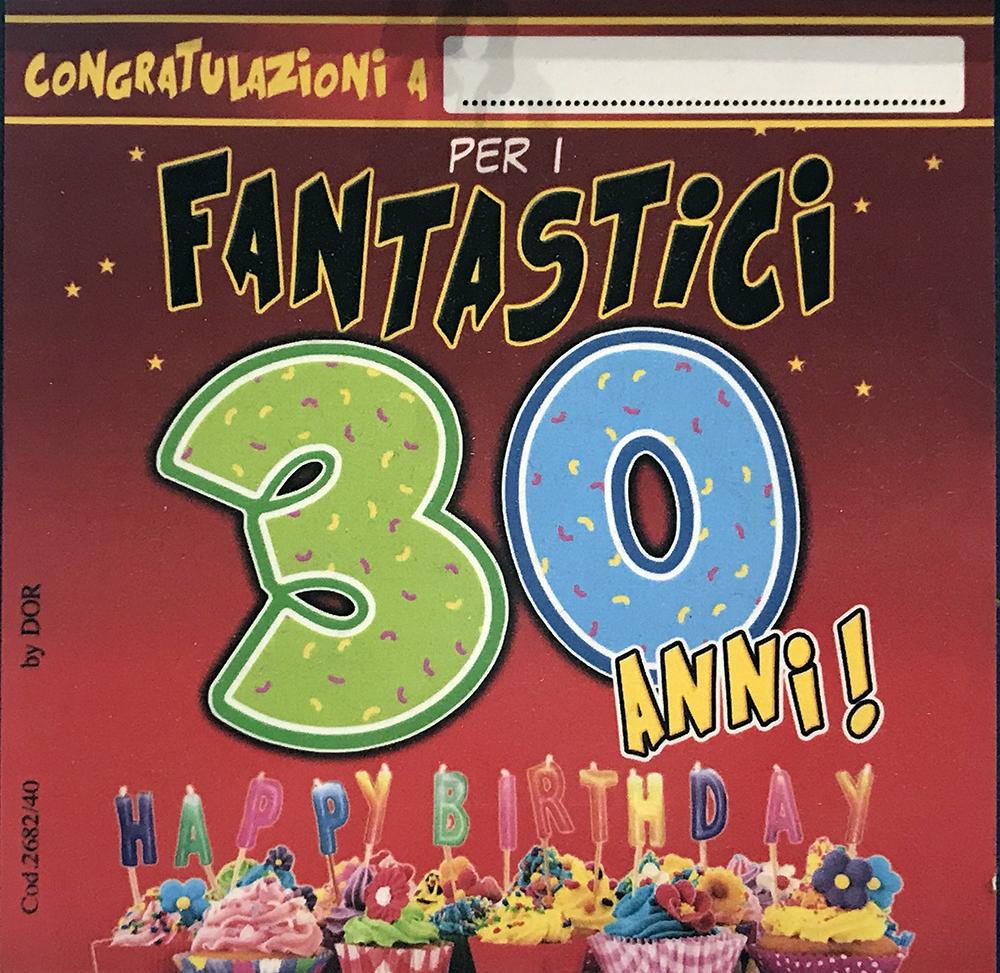 30 anni anniversary box set-Gadget Gift Idea Joke