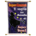Poster 'Fantastica Mamma' - 50x30 cm - Mother's Day gift idea