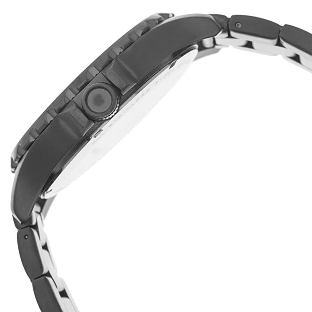 Fossil Nate Grey Dial PVD Stainless Steel Mens Watch JR1457