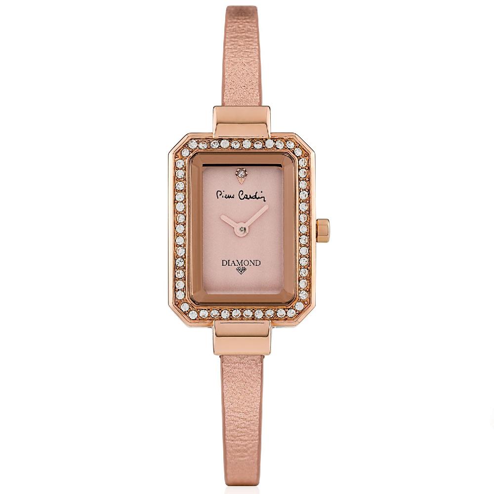 Gift Set Pierre Cardin Watch PCDX7902L3 Women + necklace + earrings