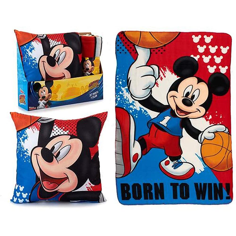 Mickey Mouse Pillow and Blanket Set Mickey Mouse - Official Disney