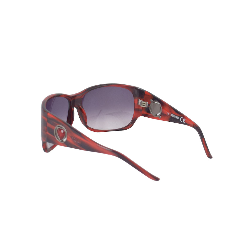 Occhiali da sole Just Cavalli - Montatura Bordeaux Cuore - 144S/S