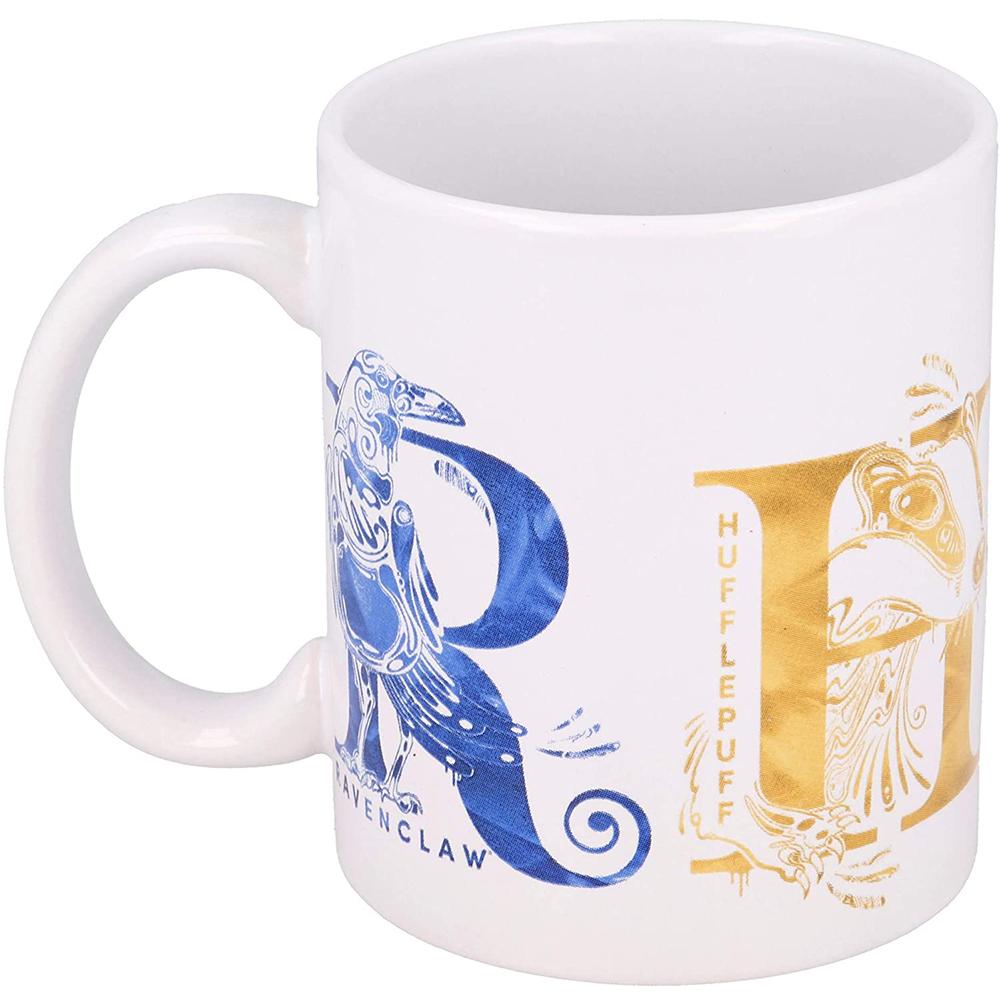 Original Harry Potter Houses ceramic mug in gift box