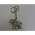 Shaped keyring Elephant with rhinestones