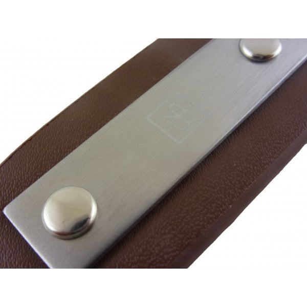 Keyring Renato Balestra - Genuine leather - Original - Brown Color
