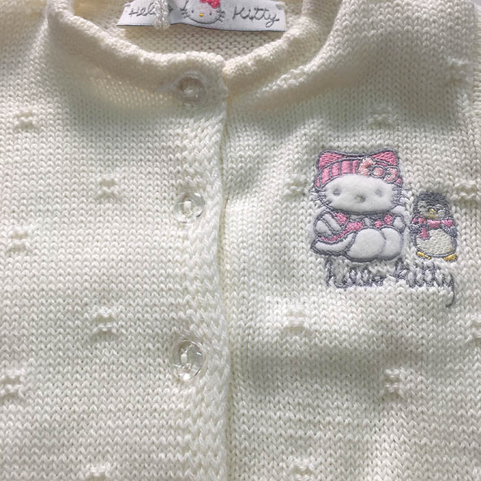 Hello Kitty infant clothing - White- 9 months
