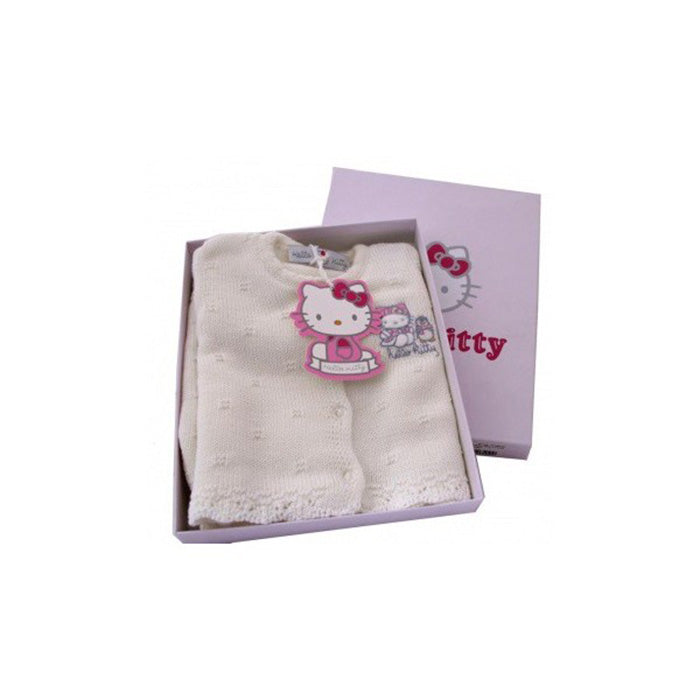 Hello Kitty infant clothing - White- 9 months