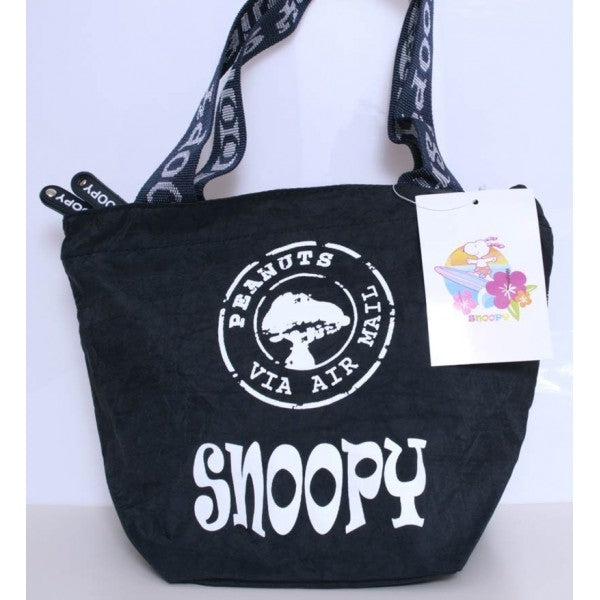 Woman's Bag Snoopy Peanuts - Blue with white lettering - 2801