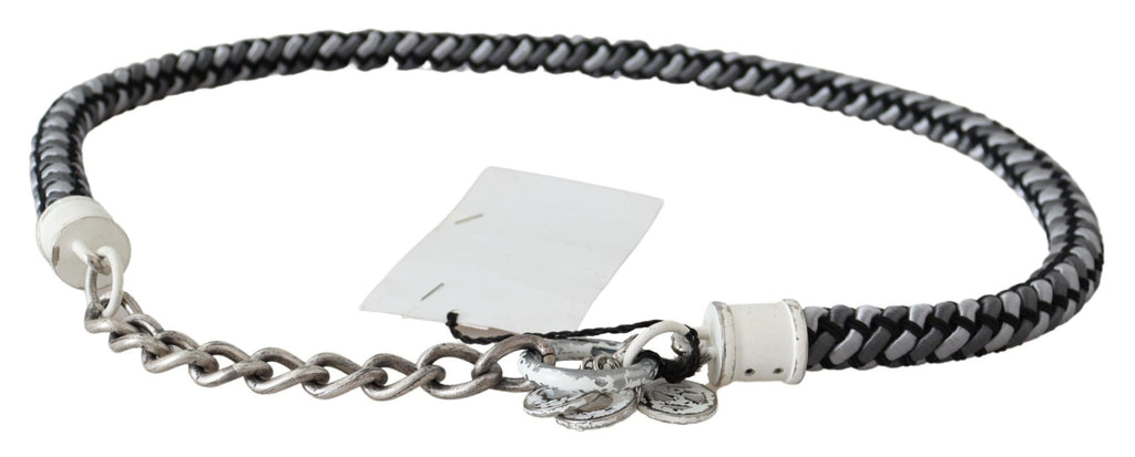 Multicolor Twisted Rope Chain Buckle Belt - 80-cm-32-inches