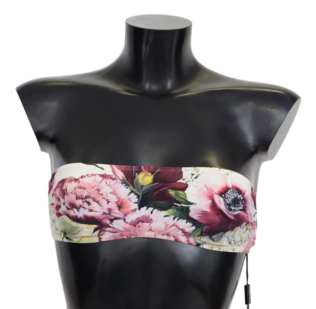 Multicolor Floral Print Women Beachwear Bikini Tops - it2-s