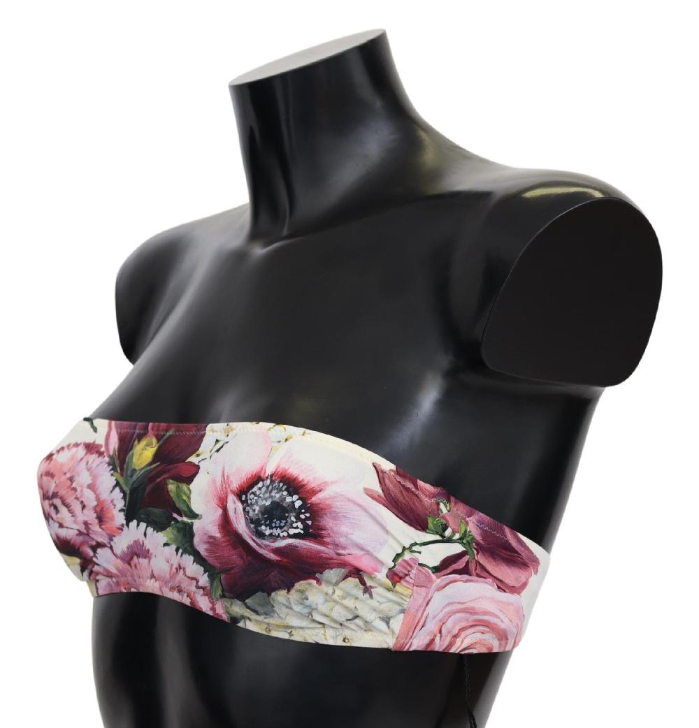 Multicolor Floral Print Women Beachwear Bikini Tops - it2-s